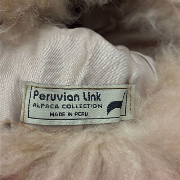 Peruvian link 100% alpaca fur hat, OS